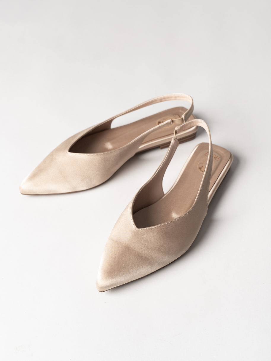 Sirocco slingback in Beige