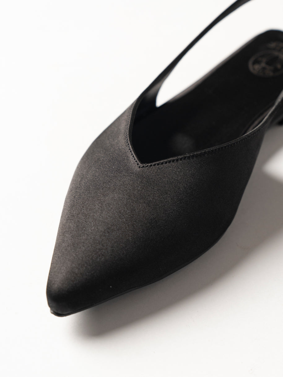 Sirocco slingback in Black