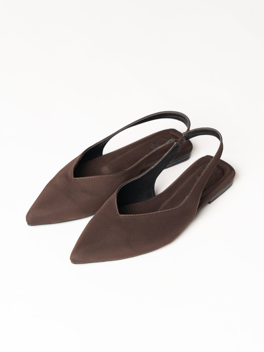 Sirocco slingback in Brown