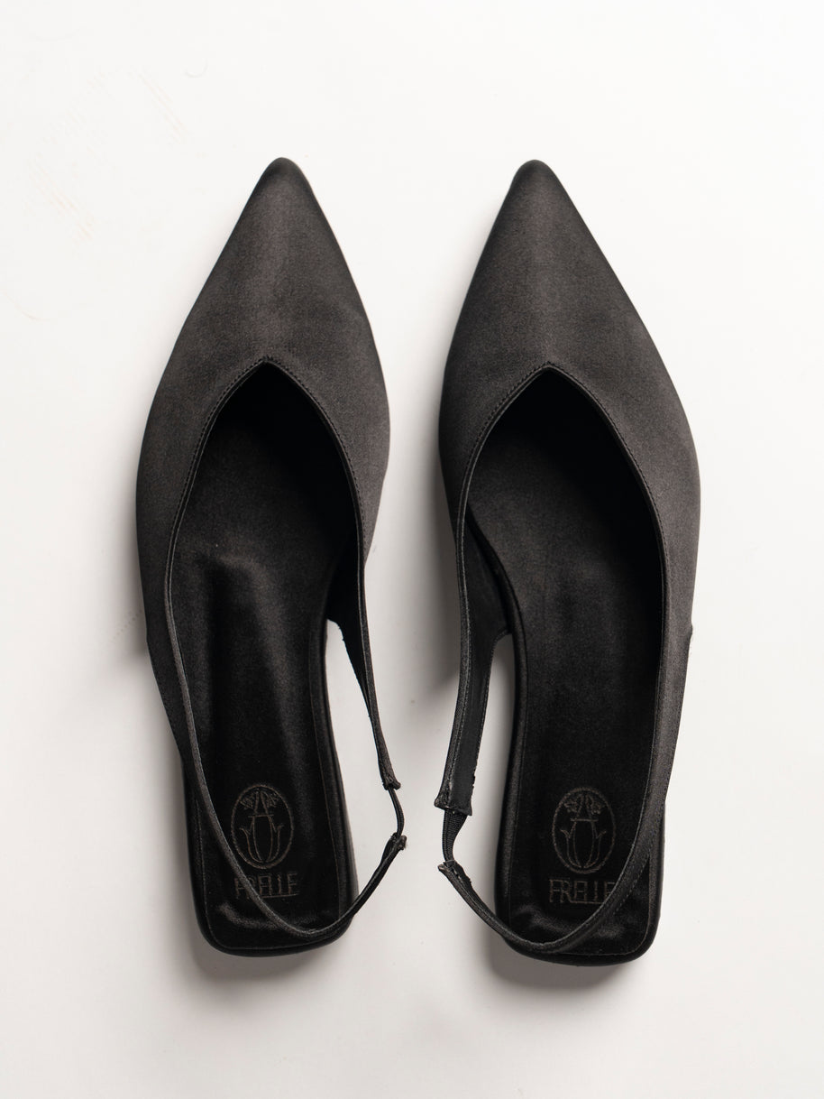 Sirocco slingback in Black