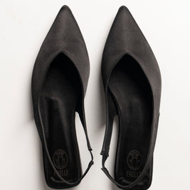Sirocco slingback in Black