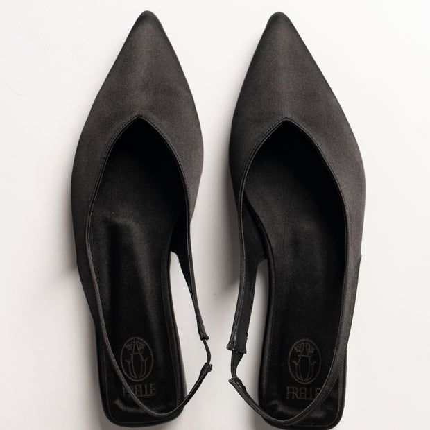Sirocco slingback in Black