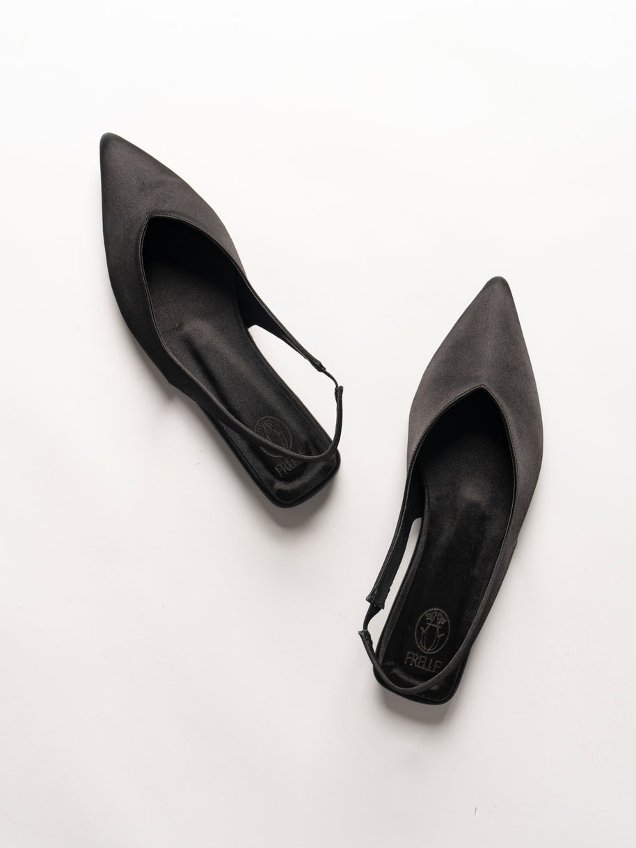 Sirocco slingback in Black