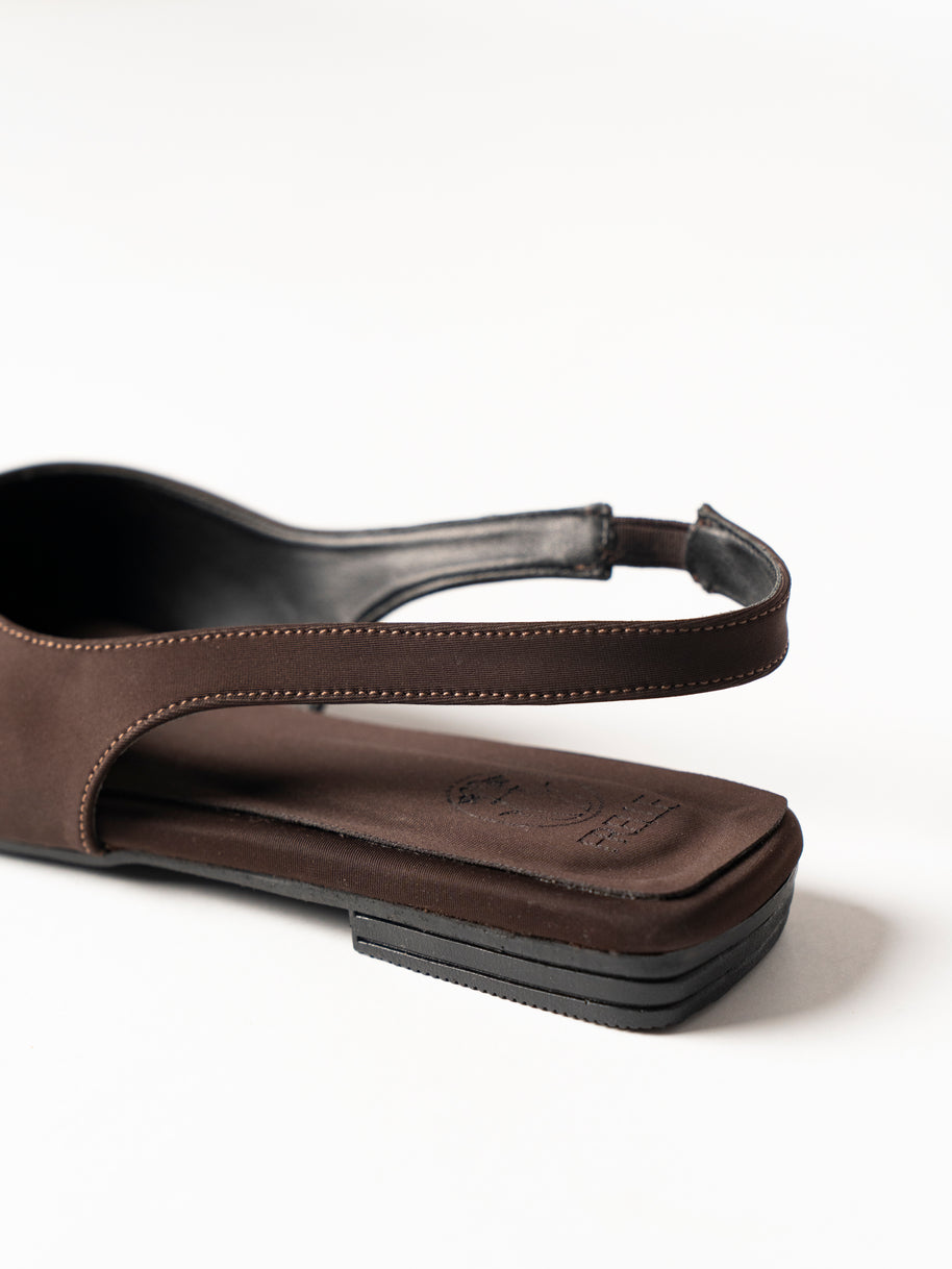 Sirocco slingback in Brown
