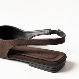 Sirocco slingback in Brown