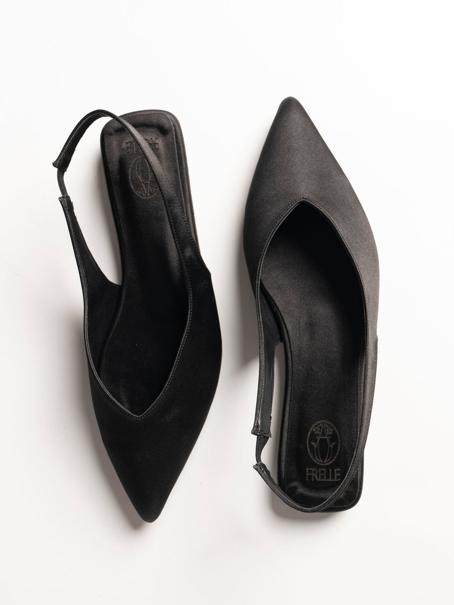 Sirocco slingback in Black