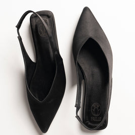 Sirocco slingback in Black