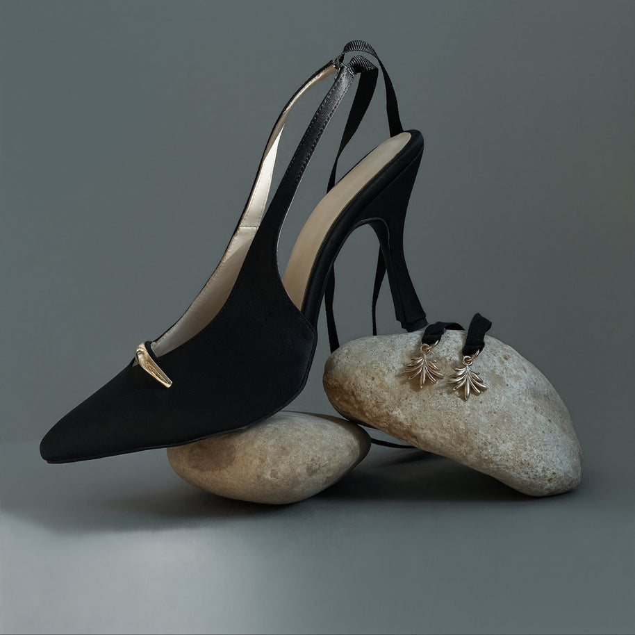 Lunea Slingback in Black