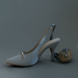 Lunea Slingback in Silver
