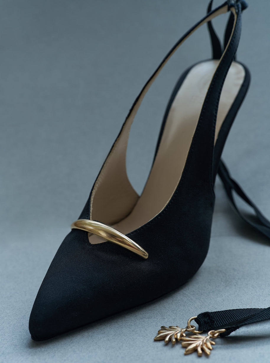 Lunea Slingback in Black
