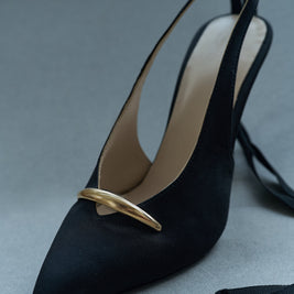 Lunea Slingback in Black