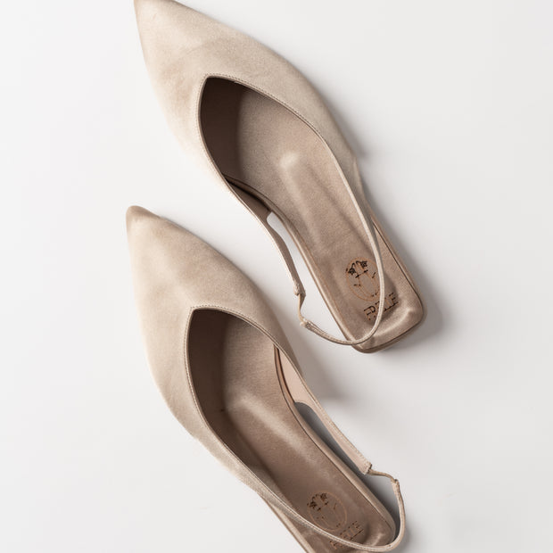 Sirocco slingback in Beige